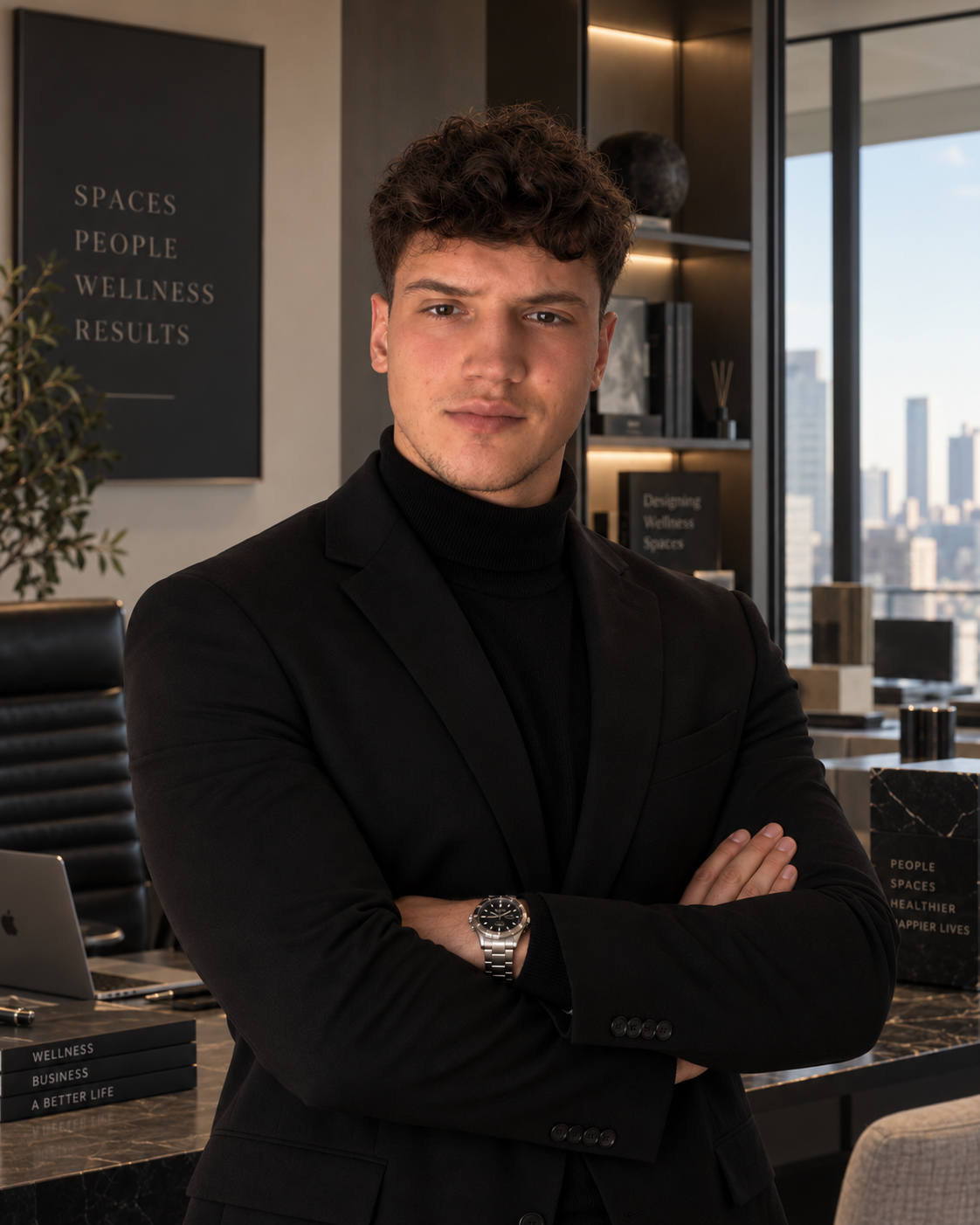 Sergi Huedo, dirección comercial y diseño de proyecto de Aurum Saunas